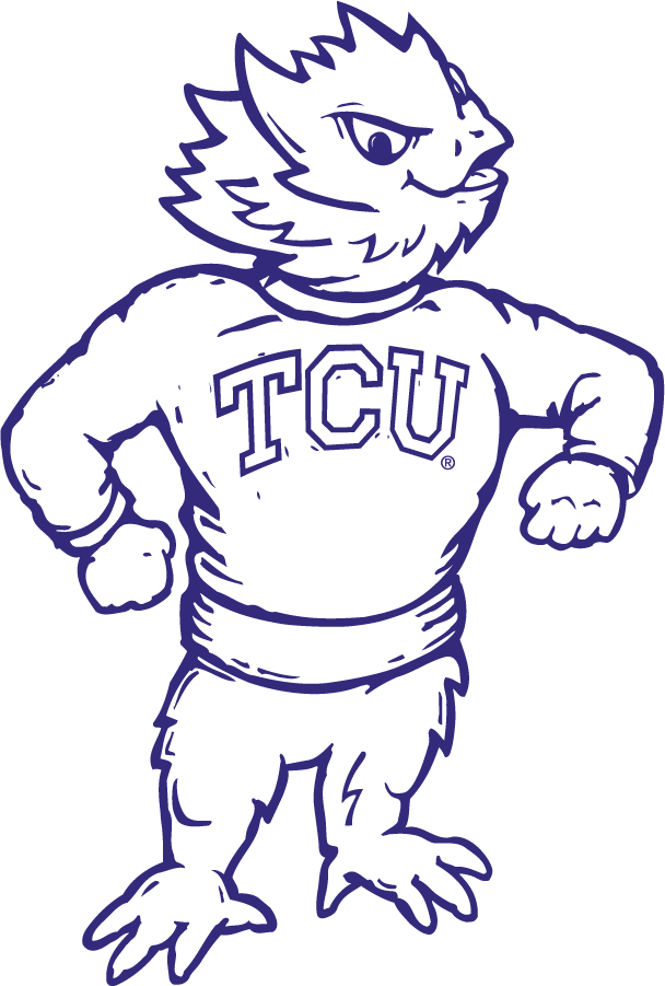 TCU Horned Frogs 1997-2005 Mascot Logo v2 t shirts iron on transfers